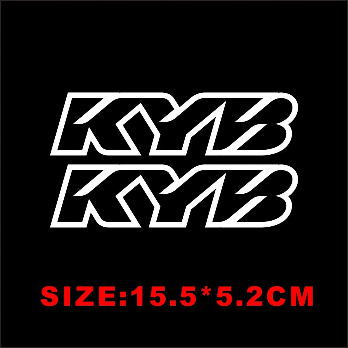 KYB suspension sticker